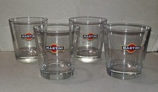 MARTINI - 4 Bicchieri Vintage