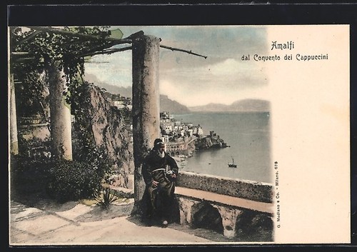Amalfi dal convento dei - amalfi,,