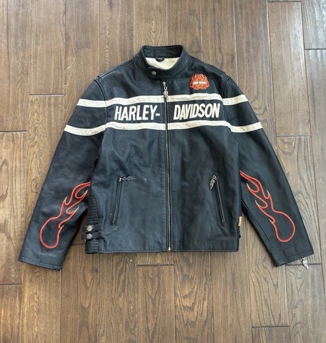 Giacca moto pelle harley - moto,