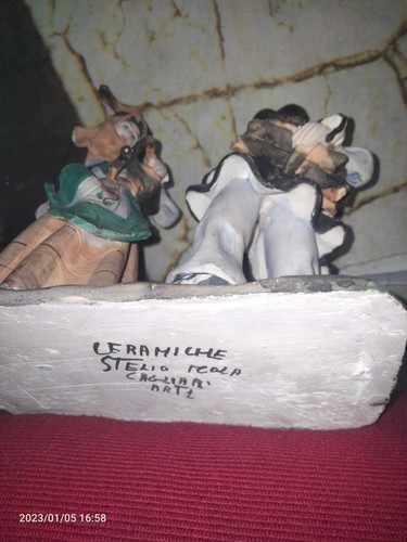 Statuetta sarda ceramica di - ceramica,