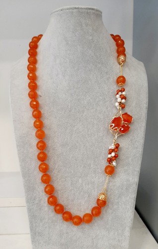 Collana artigianale lunga