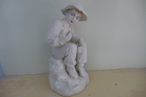 Figurina ragazzo alpinismo - figurina,