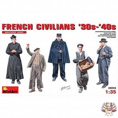 Miniart civili francesi - 1/35,