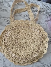 Borsa In Paglia Rotonda
