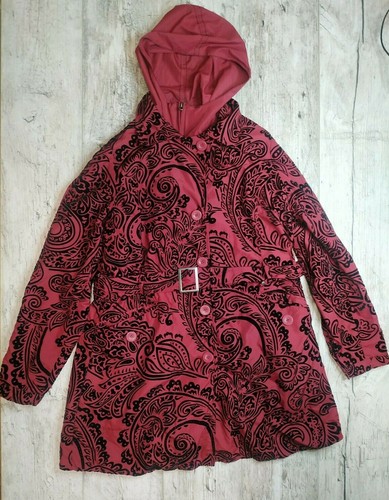 Trench cappotto con cappuccio