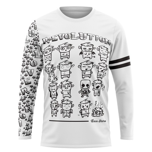 Maglia enduro racing - racing, motocross