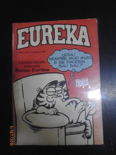 Eureka ed corno 1981 - eureka,
