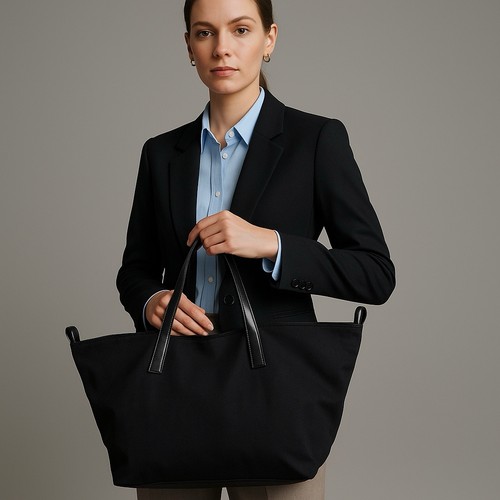 Borsa tote zara - tote, nera