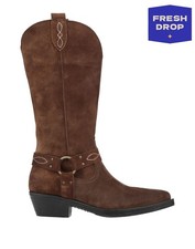 Stivali in pelle prezzo consigliato €219 MARIA VITTORIA PAOLILLO MVP US10 UK7 EU40 Made in Italy