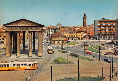 Cartolina milano piazzale - piazzale, xxiv