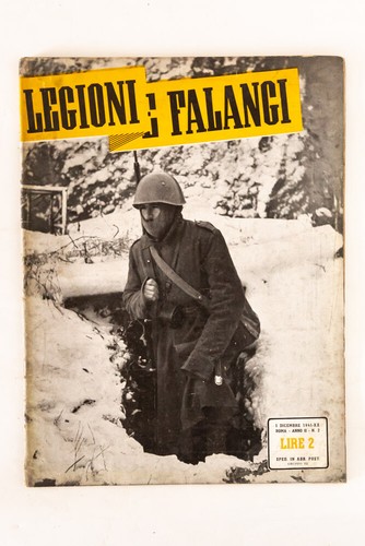Legioni falangi rivista anno - e,