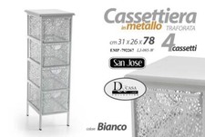 Cassettiera metallo traforata - cassettiera,