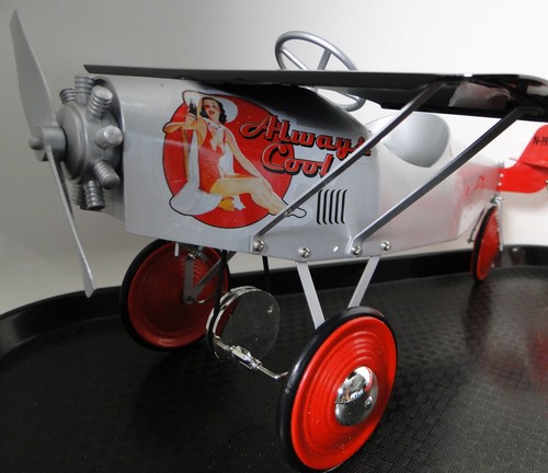 Mini aereo auto pedali - aereo, ww2