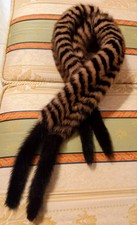 sciarpa pelliccia di visone 