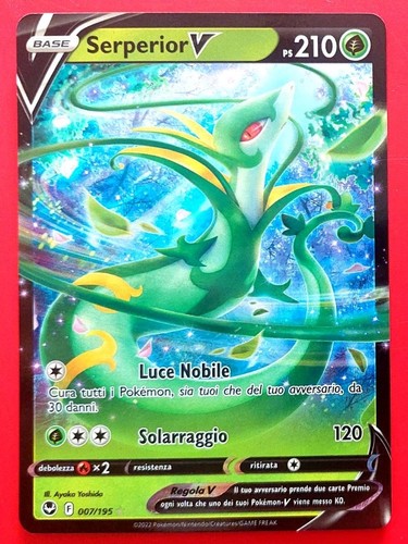Carta pokemon serperior - pokemon,