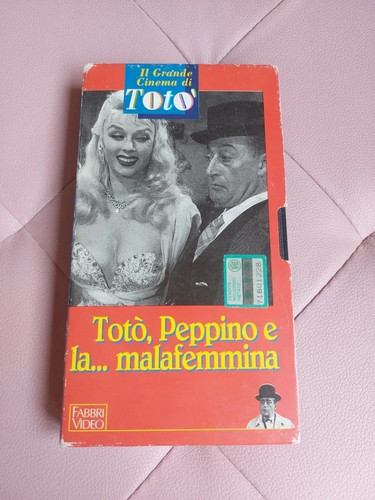 Videocassetta vhs totò - vhs, "totò