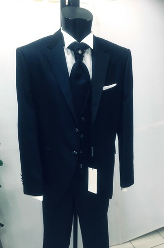 Abito uomo sposo blu unito - uomo,