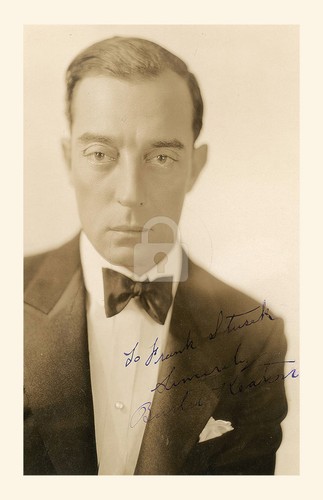 Buster keaton autografo - buster,