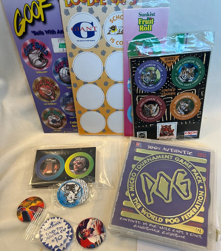 Pog collection vintage lot - pog,