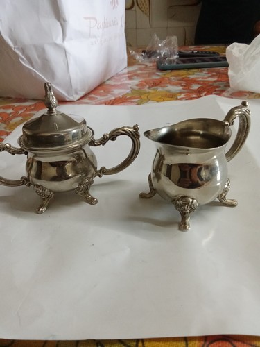 Lotto oggettistica silverplate - lotto,