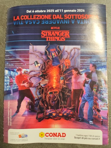 Bollini conad stranger things - bollini,