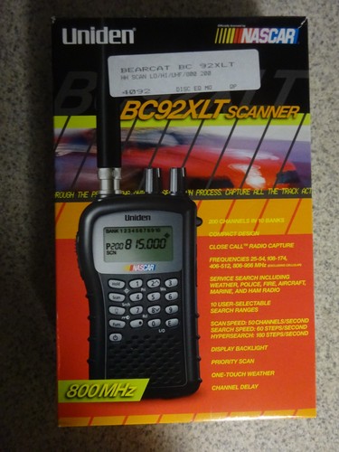 Radio scanner uniden bc72xlt - scanner,
