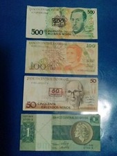 BANCONOTE _ BANCO CENTRAL DO BRASIL _ CRUZEIROS