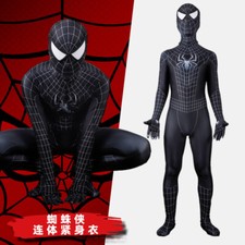 Costume Spider-Man Nero Tuta