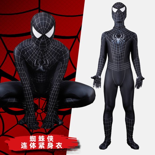 Costume spider man nero - costume, spider-man
