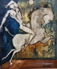 Dipinto Olio Su Tela