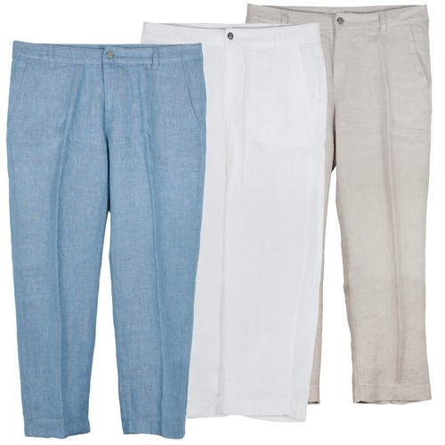 Mac nora pantaloni lino - mac,