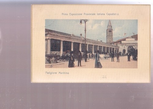 Cartolina capodistria prima - cartolina,