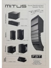 Manuale di Istruzione FBT Mitus in Italiano, Inglese, Francese, Tedesco