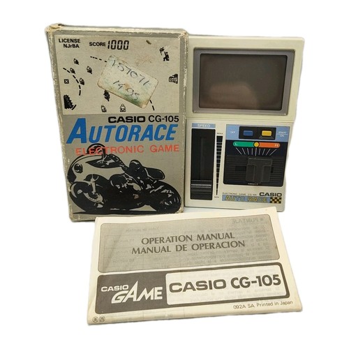 Casio auto race 105 - race, gioco