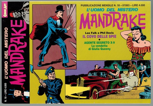 Mandrake comic art - mandrake, 1993