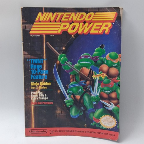 Nintendo power magazine tmnt - magazine,