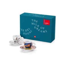 2 Tazze, Tazzine, illy caffé IL LATTE DEI SOGNI Biennale Venezia 2022 Cecilia