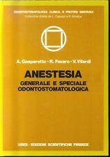 Anestesia generale e speciale odontostomatologica USES 1984