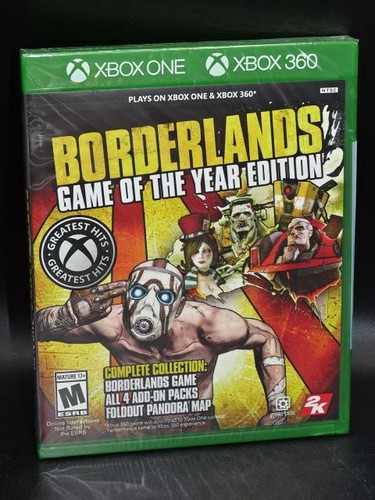 Borderlands goty versione xbox - versione,