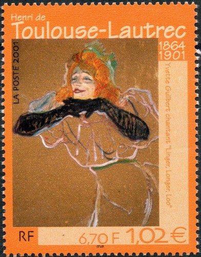 2001 france timbre t - t, n°