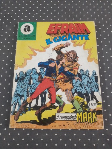 Fumetto comandante mark - fumetto,
