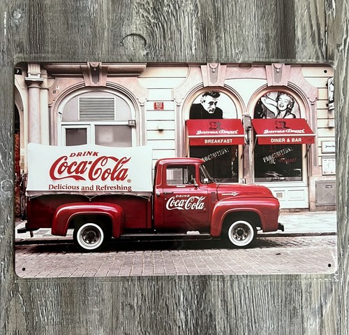 Insegna metallo coca cola - in, coca-cola