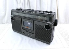 Lettore cassette radio blaster ghetto boombox hitachi trk 5280e vintage anni 80,
