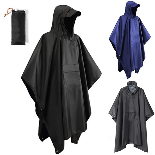 Mantella poncho impermeabile