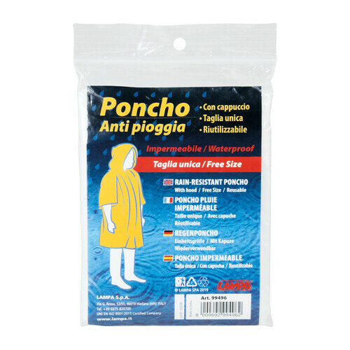 Poncho antipioggia con - antipioggia,