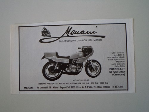Advertising pubblicità 1980 - advertising,