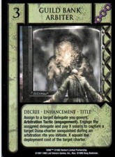 Guild Bank Arbiter - Judge of the Change - Dune CCG