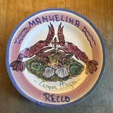 Piatto Buon ricordo Manuelina