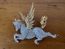 Spilla Pegaso Cristallo