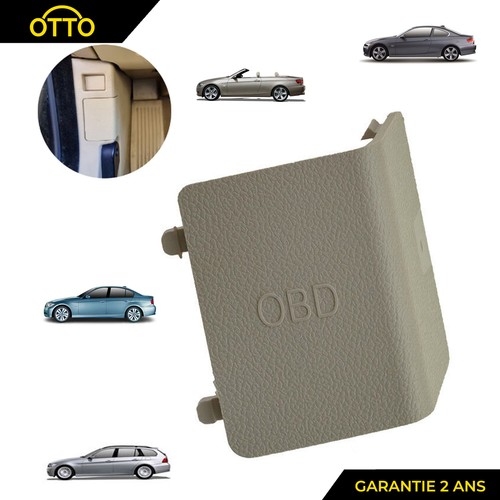 Cache prise obd beige - cache, pour
